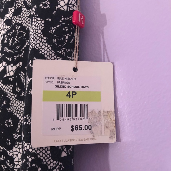 NWT Floral Knee Length Pencil Skirt size 4P - Picture 6 of 8